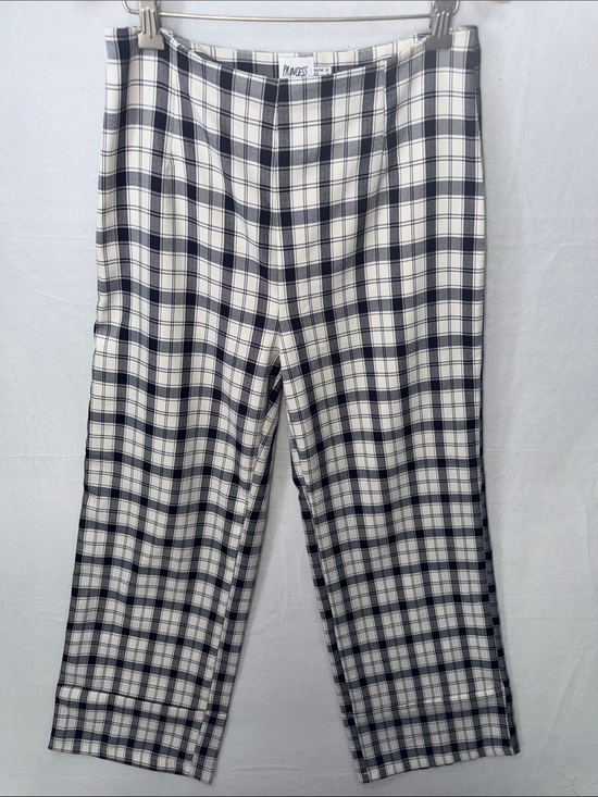Princess Polly Pants - Princess Polly Euros Plaid Wide Leg Pant